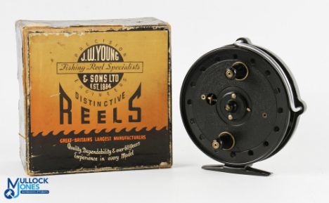 Lot 581 - Four fishing reels, by A. Carter & Co