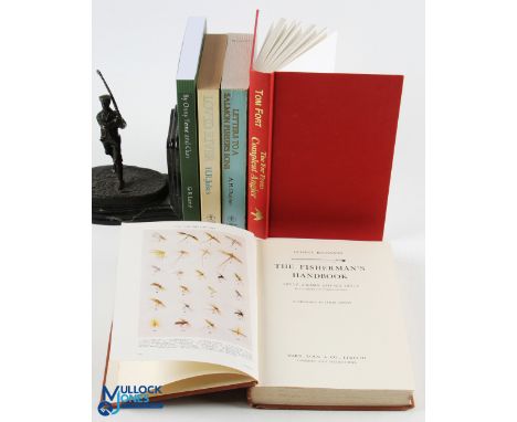5x Fishing books, to include By Onny Teme and Clun Fly Fishing in The Valley of the Teme G R Lane 2022 signed copy, P/B, Love