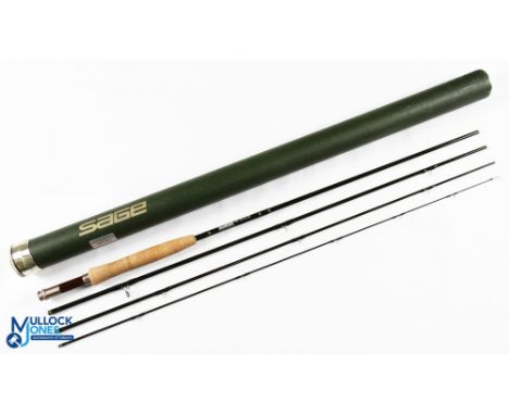 Sage USA - a fine model 99, 499-4 Generation 5 Technology, 3 3/16 oz carbon fly rod, 9' 9" 4pc line 4#, alloy uplocking reel 