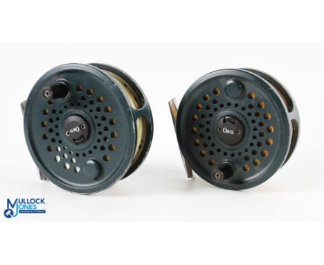 Orvis USA Rocky Mountain IV alloy trout fly reel 3.75" spool, 2 screw latch, counter balanced handle, rear tensioner, light u