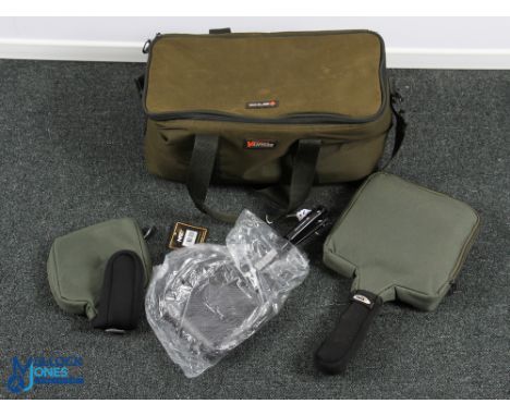 Vantage Chub Insulated Fishing Bag with 2 NGT toastie maker tools - campfire (the insulated bag has slight damage to inside l