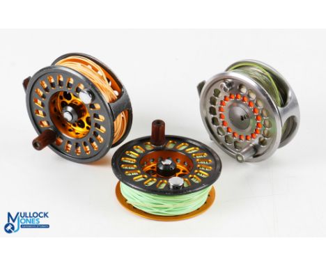 Shimano Ultegra Fly 7/8 alloy trout fly reel 3 ½" spool with 2 screw latch, counter balanced handle, large spindle tensioner,