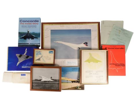 Concorde Interest - a collection of ephemera, and documents relating to Rodney Farmer of the Concorde Structures Design Team.