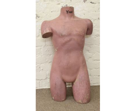A vintage advertising mannequin for y-front underwear.