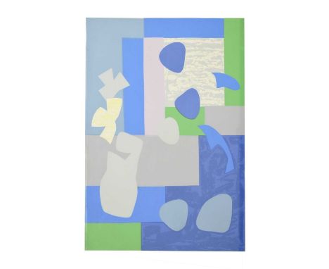 Tom Goss (British, 20th century) - Limited edition screenprint - 'In a Window', 41/100, signed and dated 1980 lower right, 55