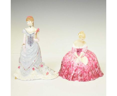 Royal Worcester limited edition The Golden Jubilee Ball 'Splendour At Court' porcelain figure, 7435/12,500, with certificate,