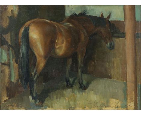 § Lionel Ellis (1903-1988). The Bonny Lulu. Oil on board 1952, signed lower right, dated lower left, titled verso. 40 x 50cm 