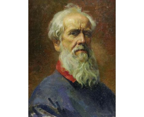§ Lionel Ellis (1903-1988). Self Portrait. Oil on canvas, unsigned. 45 x 35cm.Lionel Ellis ARCA (1903-1988) was an important 