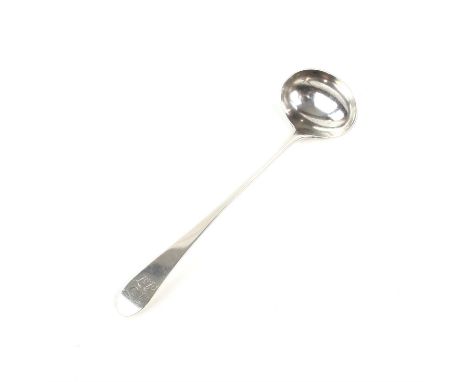 Scottish silver ladle by George Fenwick, Circa 1810