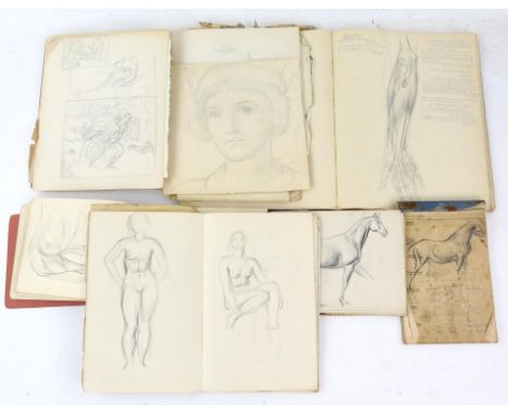 Fifty Wood Engravings by Lionel Ellis Proof copy of a book published by P. L. Stevens in 1930. Together with a collection of 