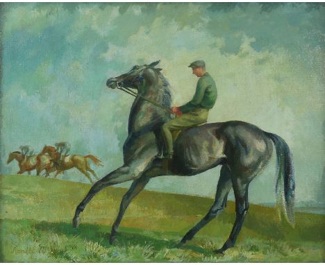 § Lionel Ellis (1903-1988) Grey Colt. Oil, signed and dated lower left, inscribed with title verso. 55 x 65cm. Lionel Ellis A