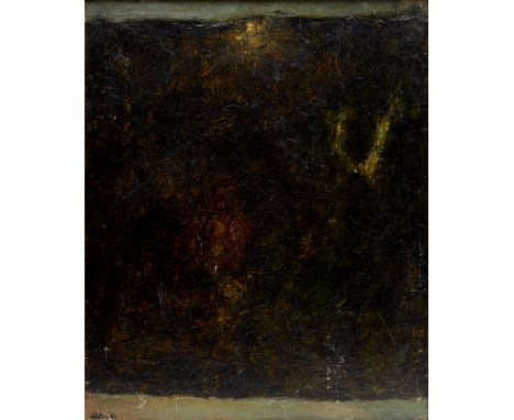 Jan Schreuder,  Dutch 1904-1964 -   No.5, 1961;   oil and mixed media on canvas, signed and dated lower left 'JAN 61' and sig