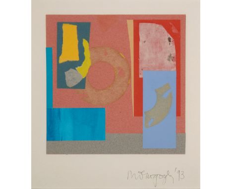 Marta Rogoyska,&nbsp;British b.1950 -&nbsp;Ideas for Tapestry;&nbsp;gouache and collage on paper, signed and dated on backing