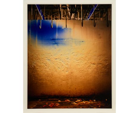 Catherine Yass,  British b.1963 -   Stall 58b, 1996;   photographic transparency and light box, H88.8 x W73 x D12.8 cm (ARR) 