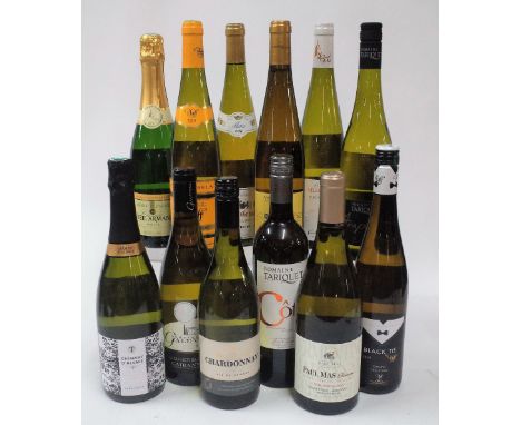 White Wines from Alsace and southern France: Bestheim Premium Reserve Pinot Gris 2019; Wolfbereger Riesling 2019; Pfaff Cuvée