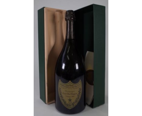 A magnum of 1990 Vintage Cuvee Dom Perignon Champagne, boxed. 