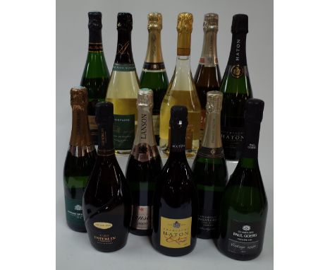 Champagne: Tesco Finest Vintage Grand Cru 2012; Esterlin Cleo Brut 2010; Lanson Gold Label Brut 2009; Jean-Noel Haton Extra B