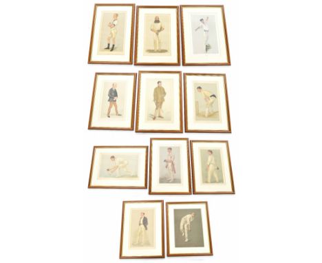 Spy print - ' Cricket' depicting William Gilbert Grace the English amateur cricketer, published for The Vanity Fair Magazine 