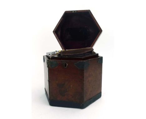 A Lachenal & Co. twenty-one button rosewood concertina in a mahogany box