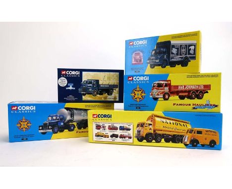 Fourteen Corgi Classics models comprising:14001 Beresford Transport Foden S21 6 wheel dropside lorry,27501 Aaron Henshall Atk