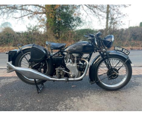 An older restoration, this rare, touring-spec Velocette MOV is in running order. Hall Green-based Veloce Ltd. started manufac