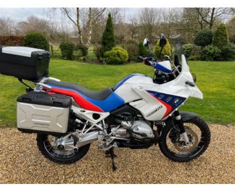 Paris-Dakar-inspired BMW R1200G/S with just 7,658 recorded miles. Produced by BMW between 2004 and 2012 and replaced the R115