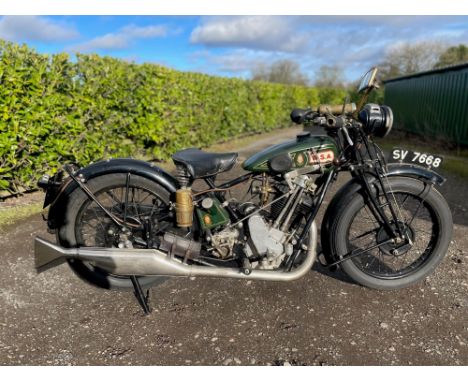 Ahead of its time, BSA's well regarded 500c long-stroke Sloper. 'Big, Slow and Awkward' is not the way to describe the S27 Sl