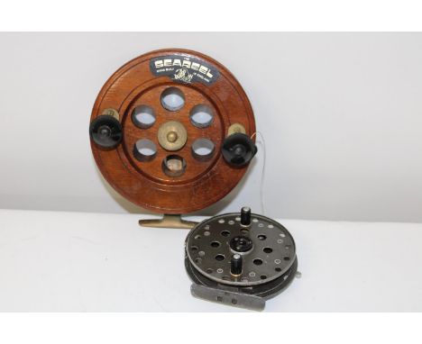 Two vintage fishing reels 