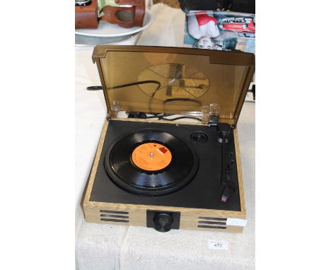 A vintage style record deck in GWO 