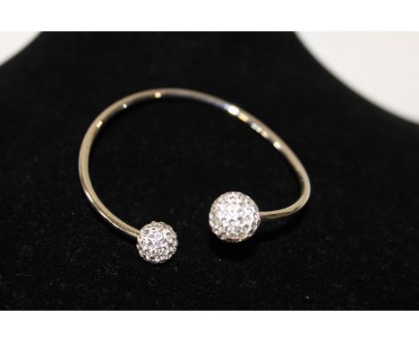 A 925 silver bangle 