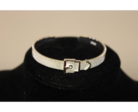 A 925 silver bangle 