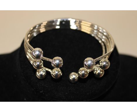 A 925 silver bangle 