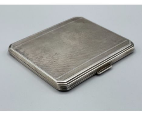 Sterling silver cigarette case (4oz)  (Not apart of the estate)