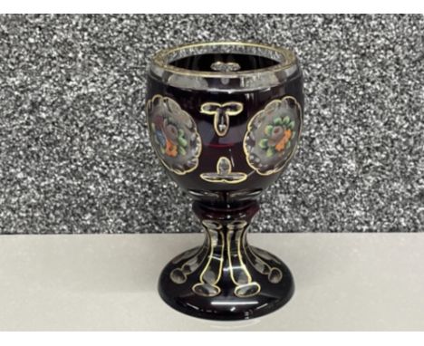 Beautiful Ruby decorative goblet