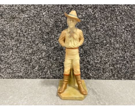 Royal Worcester Yankee Hadley figure No836 (not part of estate)