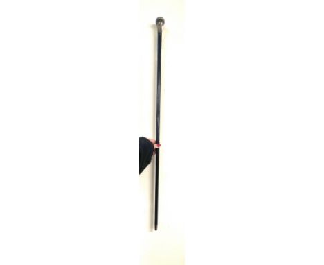 Vintage Silver topped walking stick 