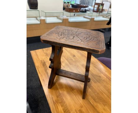 Vintage stool/ prayer table 