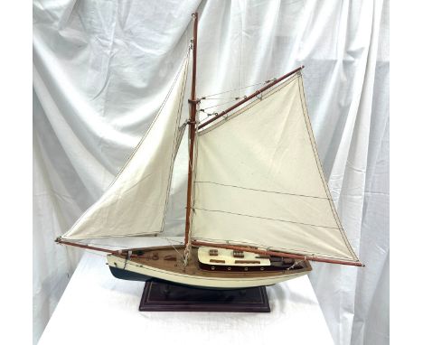 Vintage ship galleon model 27 inches tall by 25 inches wide 