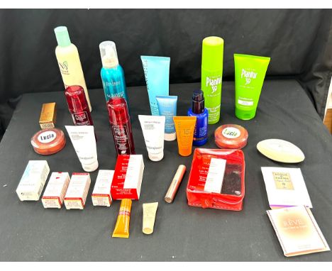 Selection of new cosmetic items to include Planter 39, hand creams etc 