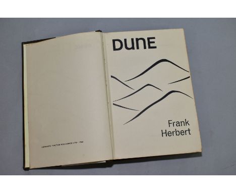 HERBERT FRANK, DUNE, a first edition published by Victor Gollancz 1966 lacks front facing end paper&nbsp; Condition Report Re