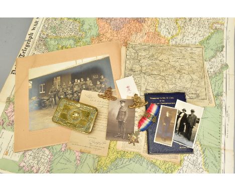 A WWI 1914-15 STAR named to 41428 DVR A.B.Cope Royal Field Artilliery, A.Battery, 107th Bgde, Albert Bertraum Cope, killed in