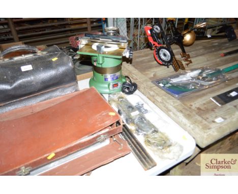 A Warco universal surface grinder