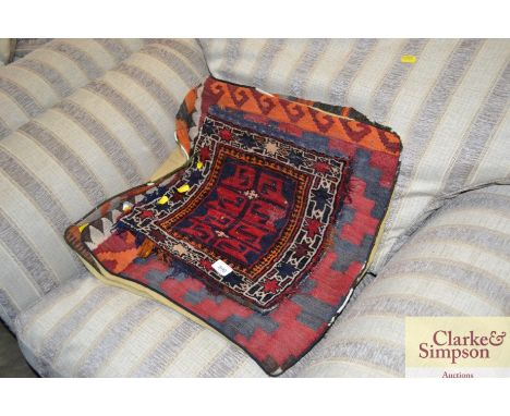 Three rug cushion bags