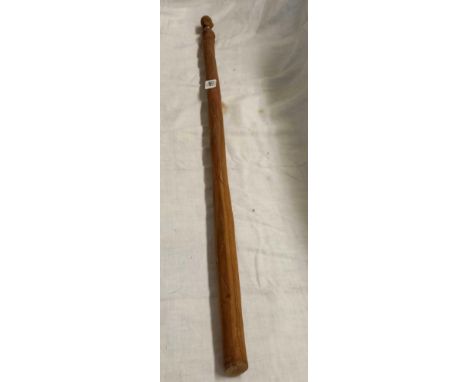 ETHNIC WALKING STICK &amp; ETHNIC CARVED FIGURE