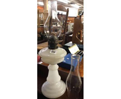 GLASS OIL LAMP