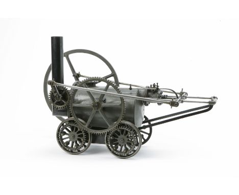 AN IMPORTANT MODEL OF RICHARD TREVITHICK'S ILL-FATED GATESHEAD LOCOMOTIVE OF 1805, SUCCESSOR TO THE PEN-Y-DARREN LOCOMOTIVE O