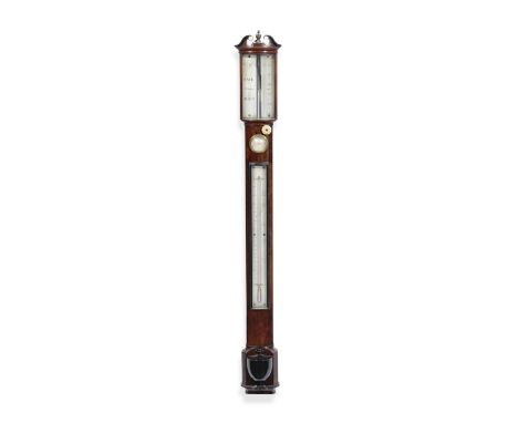 A W. &amp; S. Jones mahogany stick barometer, English, early 19th century, English, early 19th century,signed W. &amp; S. Jon