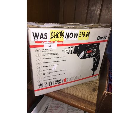 A boxed Skil electric hammer drill - 10mm 
