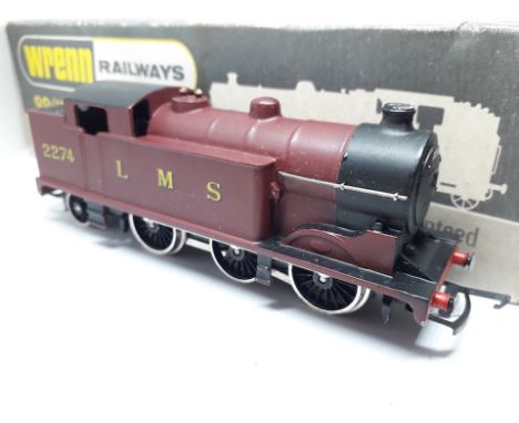 A Wrenn 0-6-2 tank engine LMS 2274 with box. 