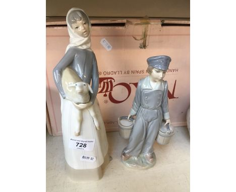 Two Lladro figures 